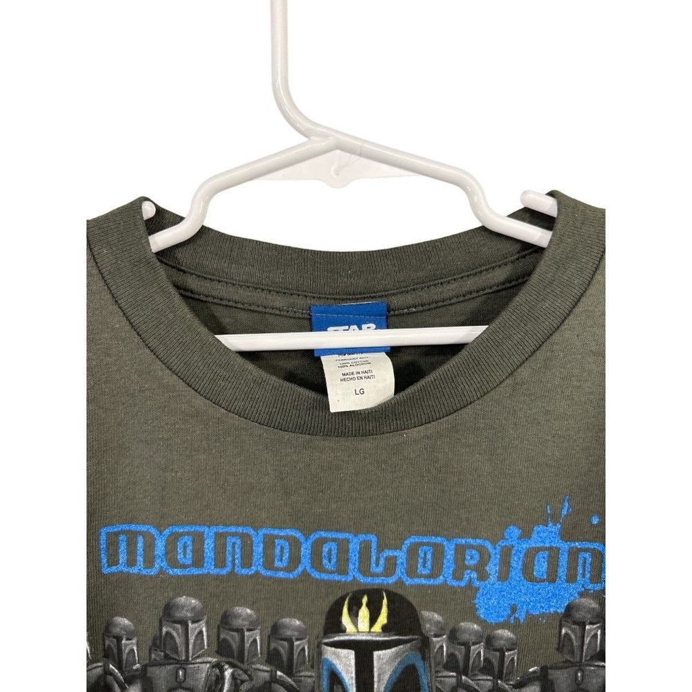 Star Wars Mandalorian Youth L Graphic Tee NWT - Picture 2 of 8